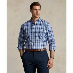 Polo Ralph Lauren Big & Tall Plaid Stretch Poplin Shirt